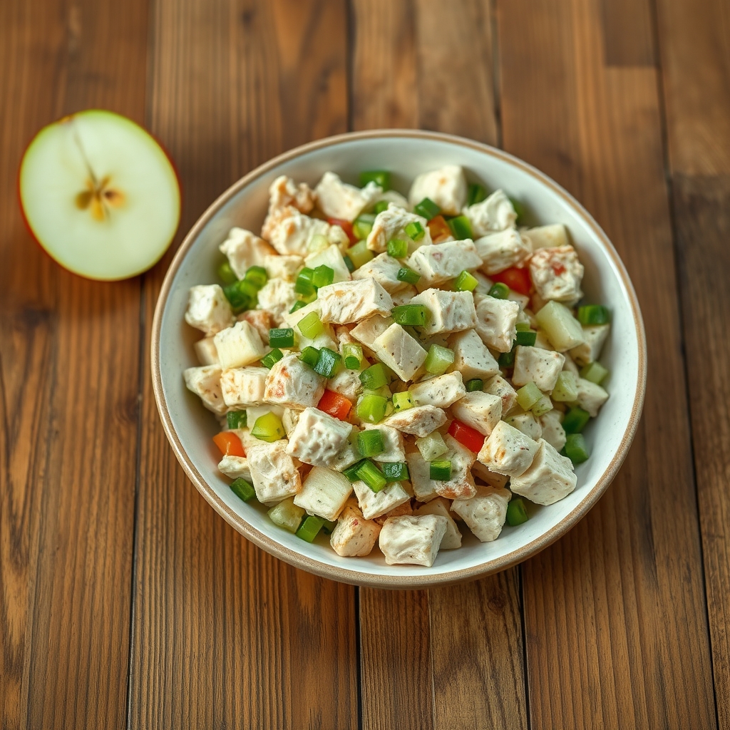 Light And Crunchy Chicken Salad
