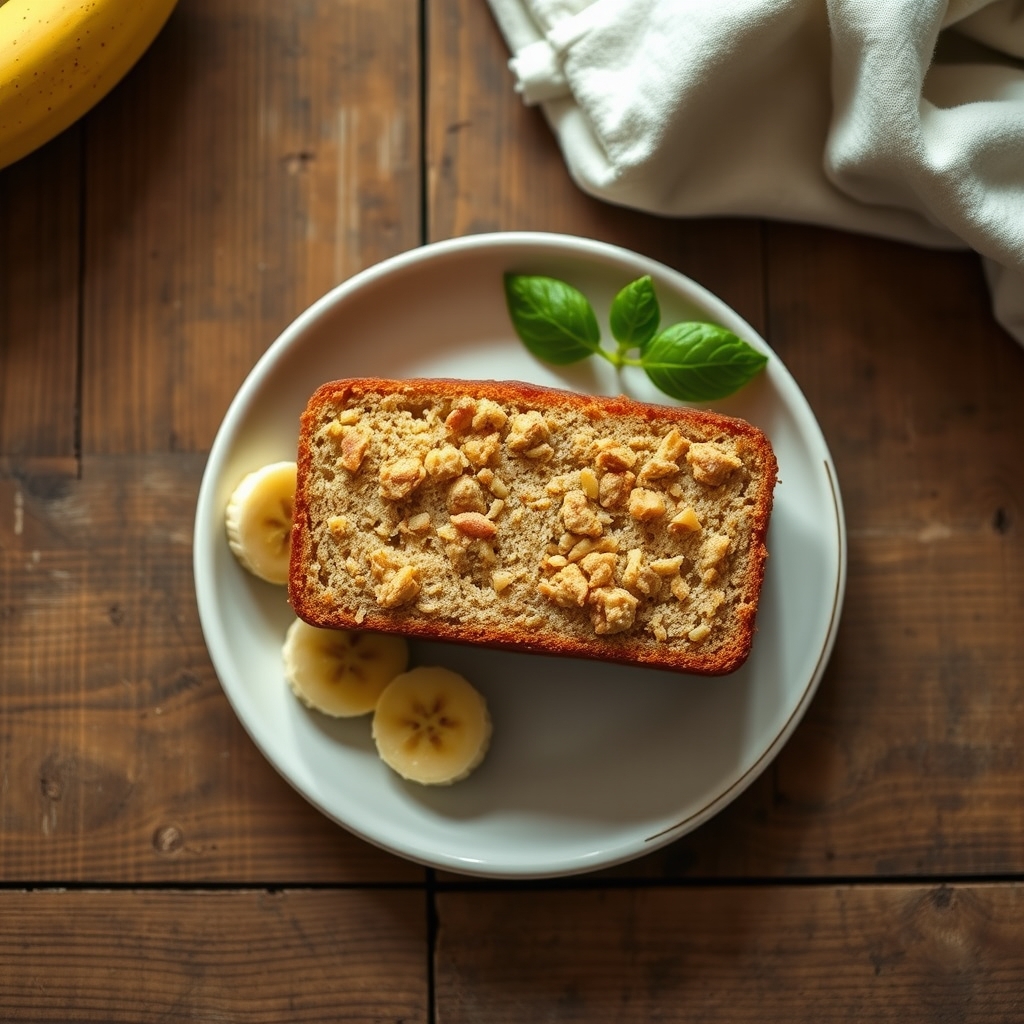 Low Cholesterol Banana Bread