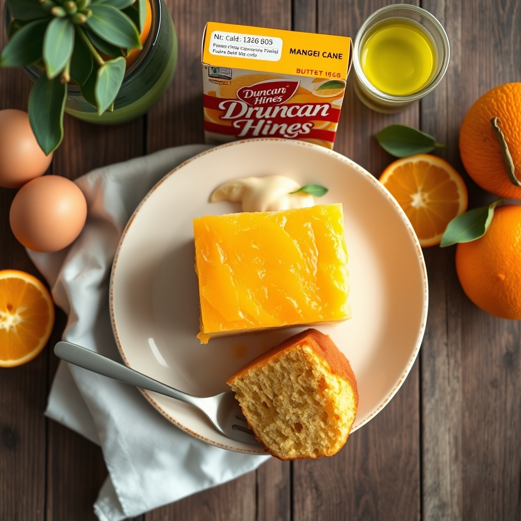 Mandarin Orange Cake