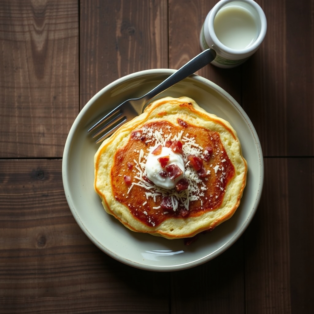 Maple-Bacon Oven Pancake