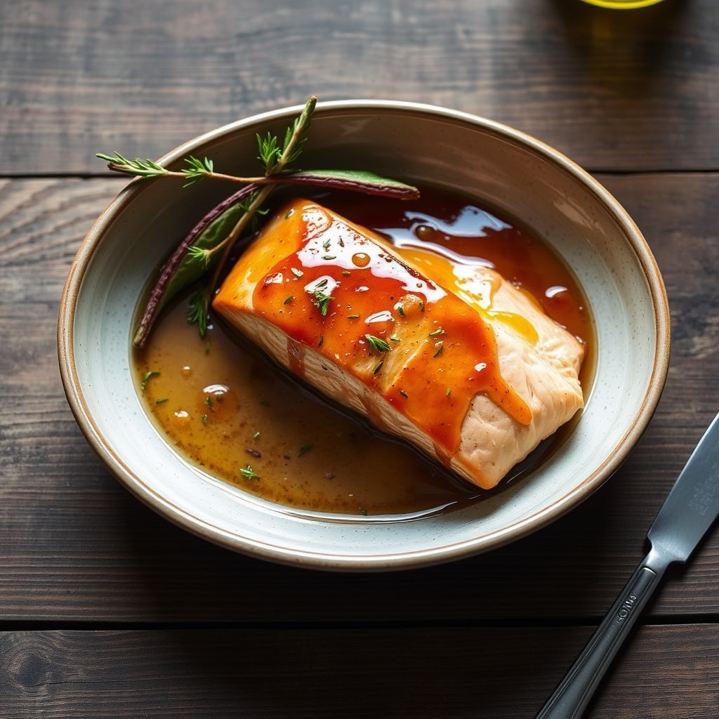 Maple-Glazed Roasted Salmon