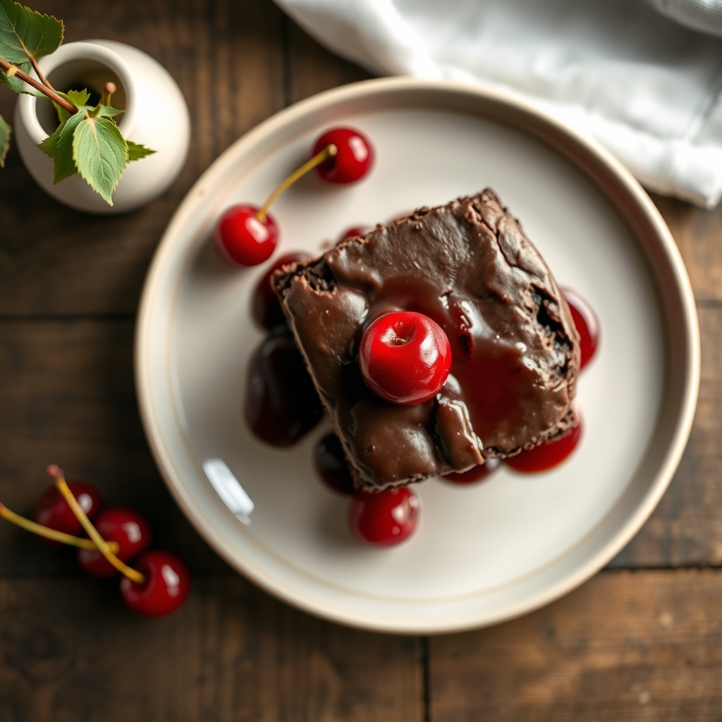 Maraschino Cherry Chocolate Cake