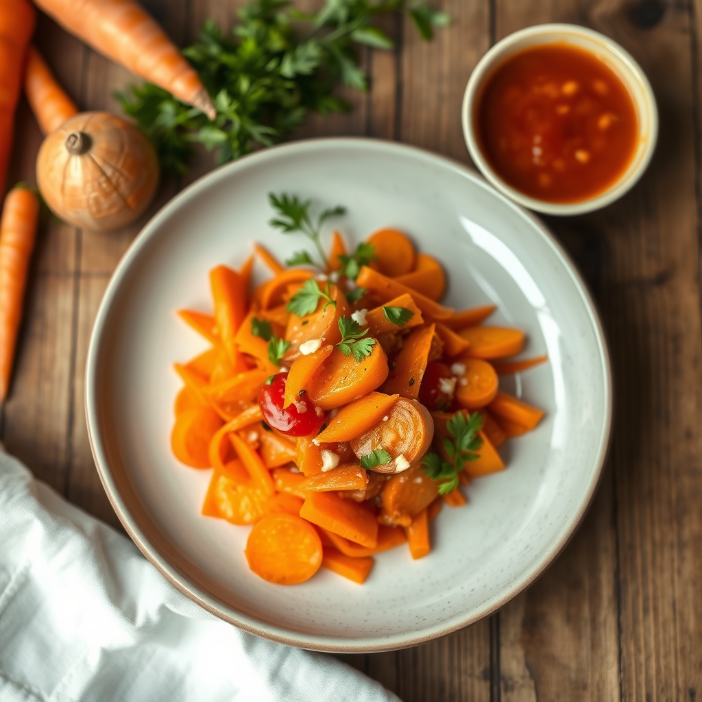 Marinated Carrot Salad
