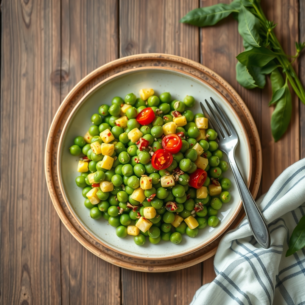 Marinated Pea Salad