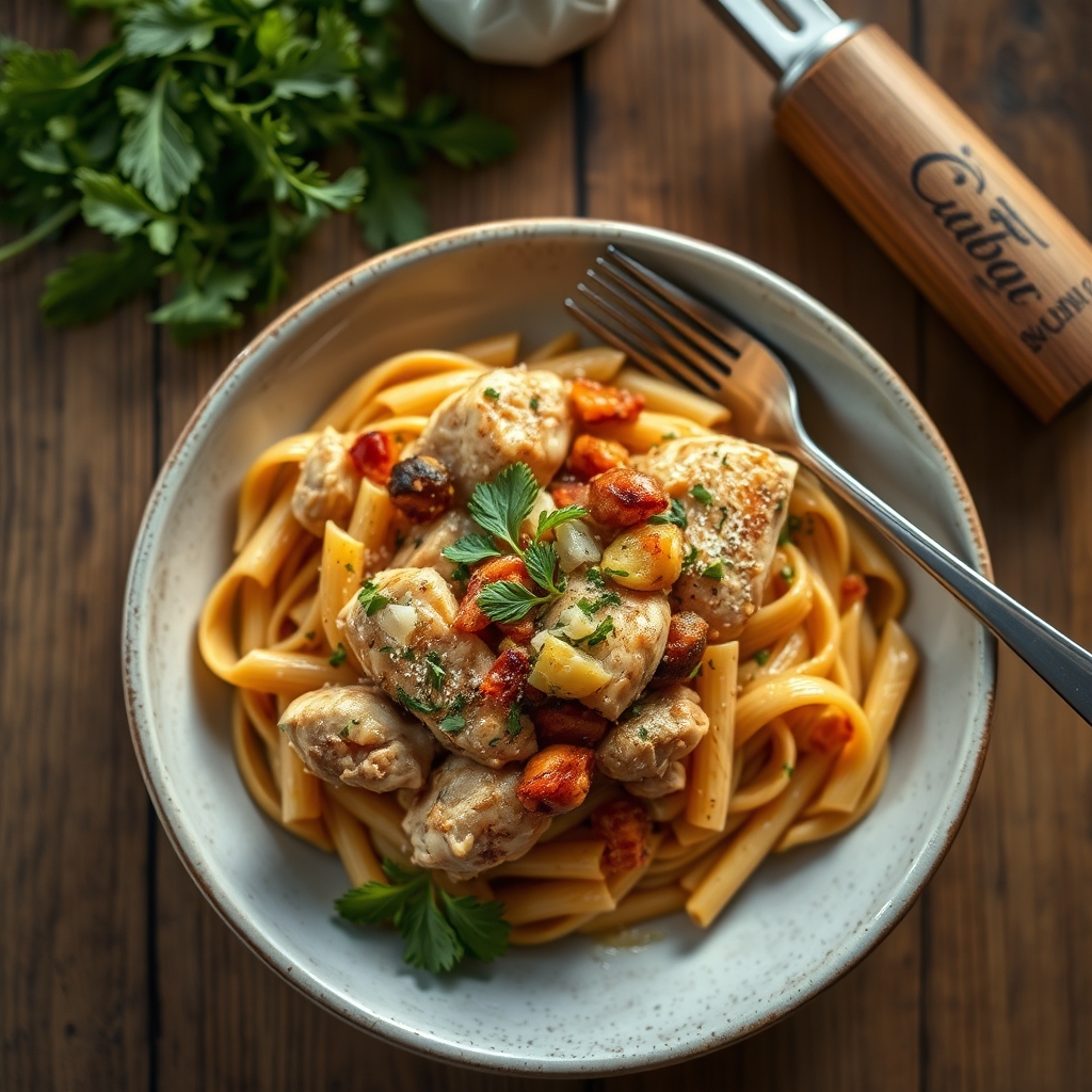 Mediterranean Chicken And Penne