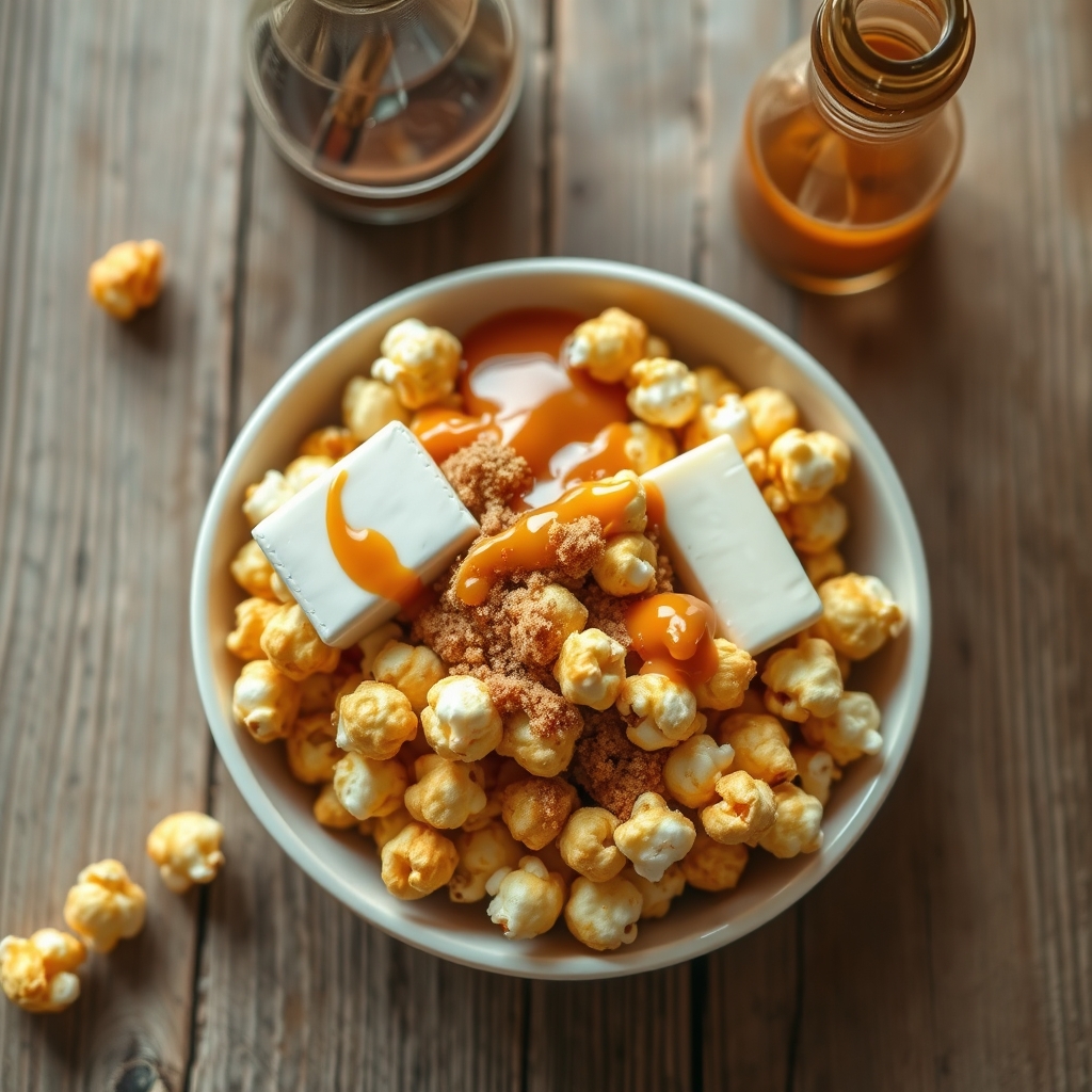Microwave Caramel Corn