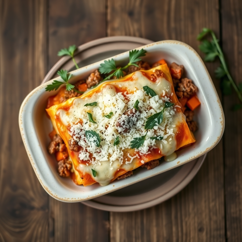 Microwave Lasagne