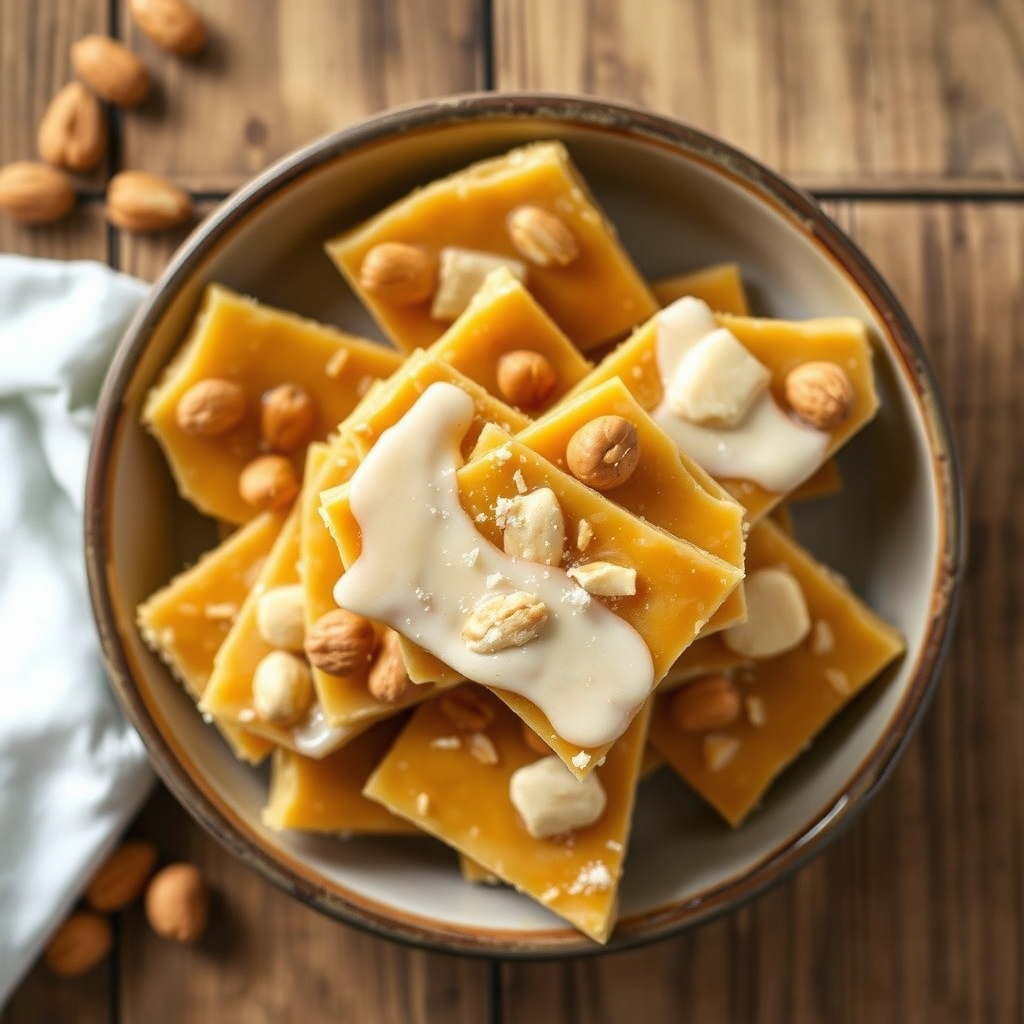 Microwave Peanut Brittle