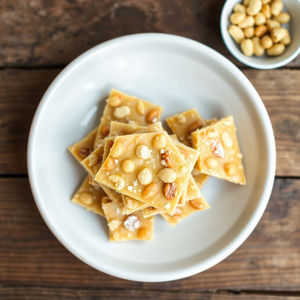 Microwave Peanut Brittle
