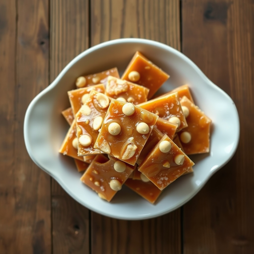 Microwave Peanut Brittle