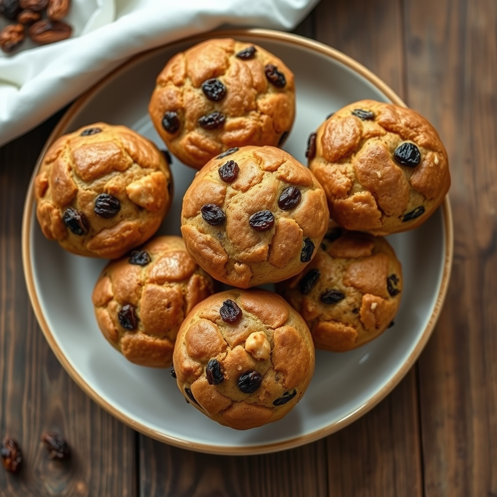 Mini Raisin Nut Breads