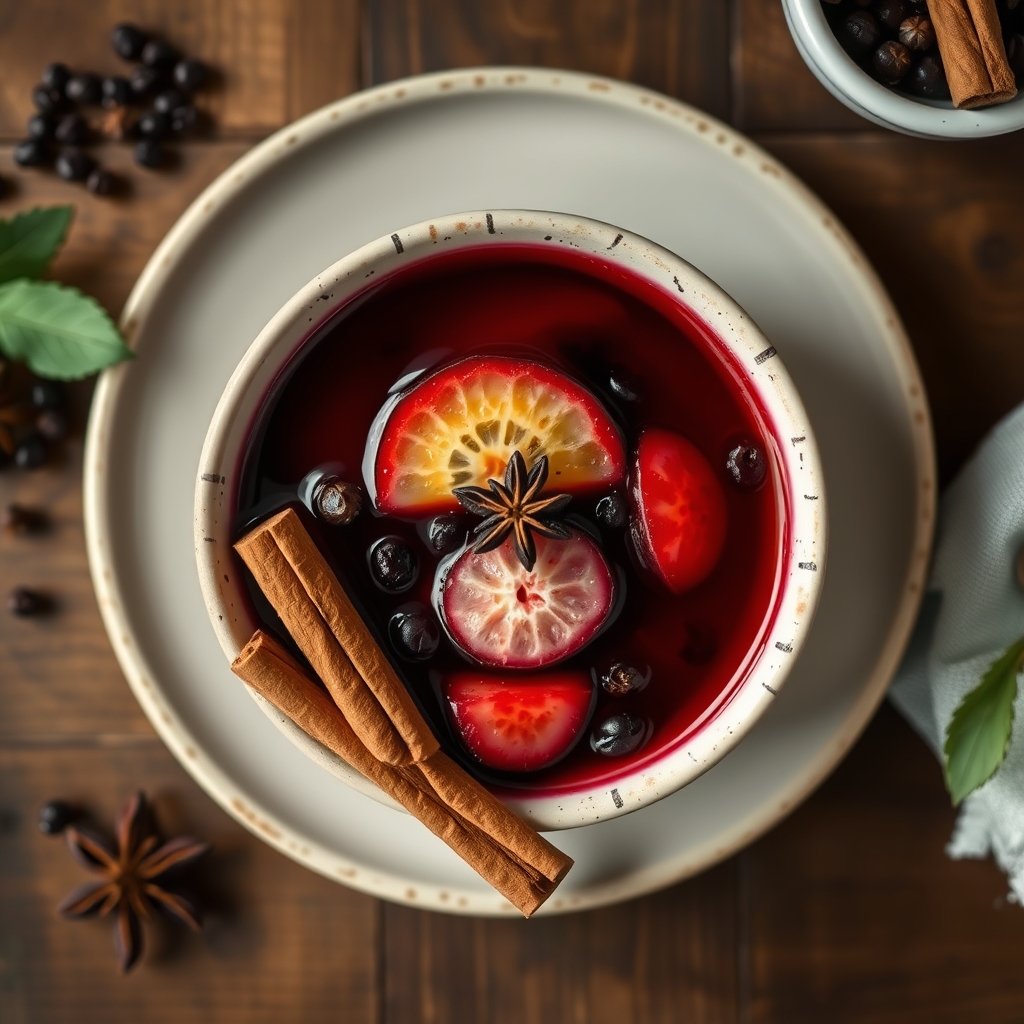 Mulled Berry Cider