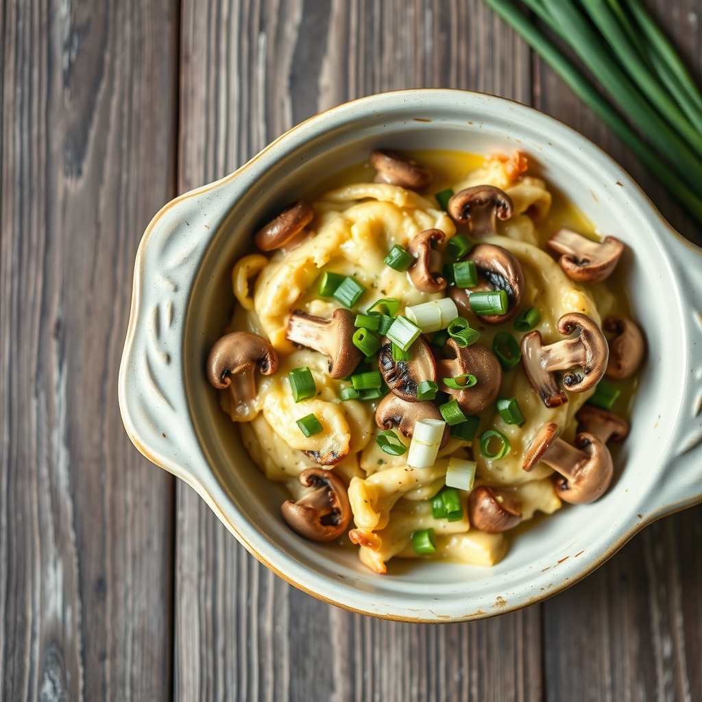 Mushroom-Artichoke Casserole
