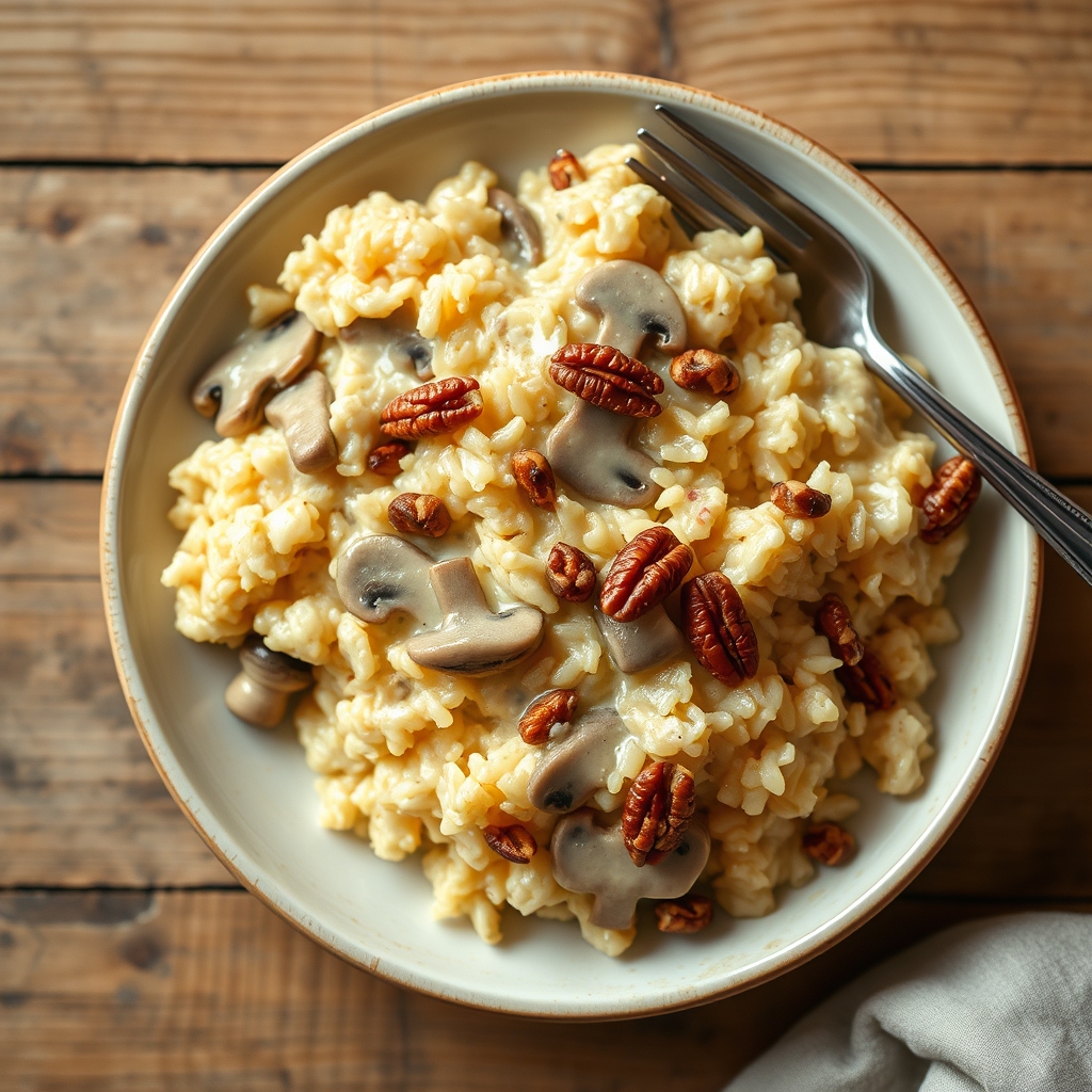 Mushroom Rice Casserole