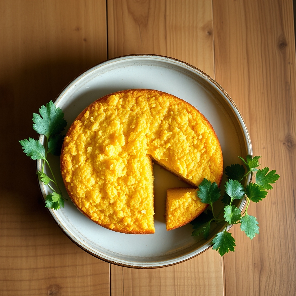 Nana'S Cornbread(For 9-Inch Iron Skillet Or 8 X 8-Inch Pan)