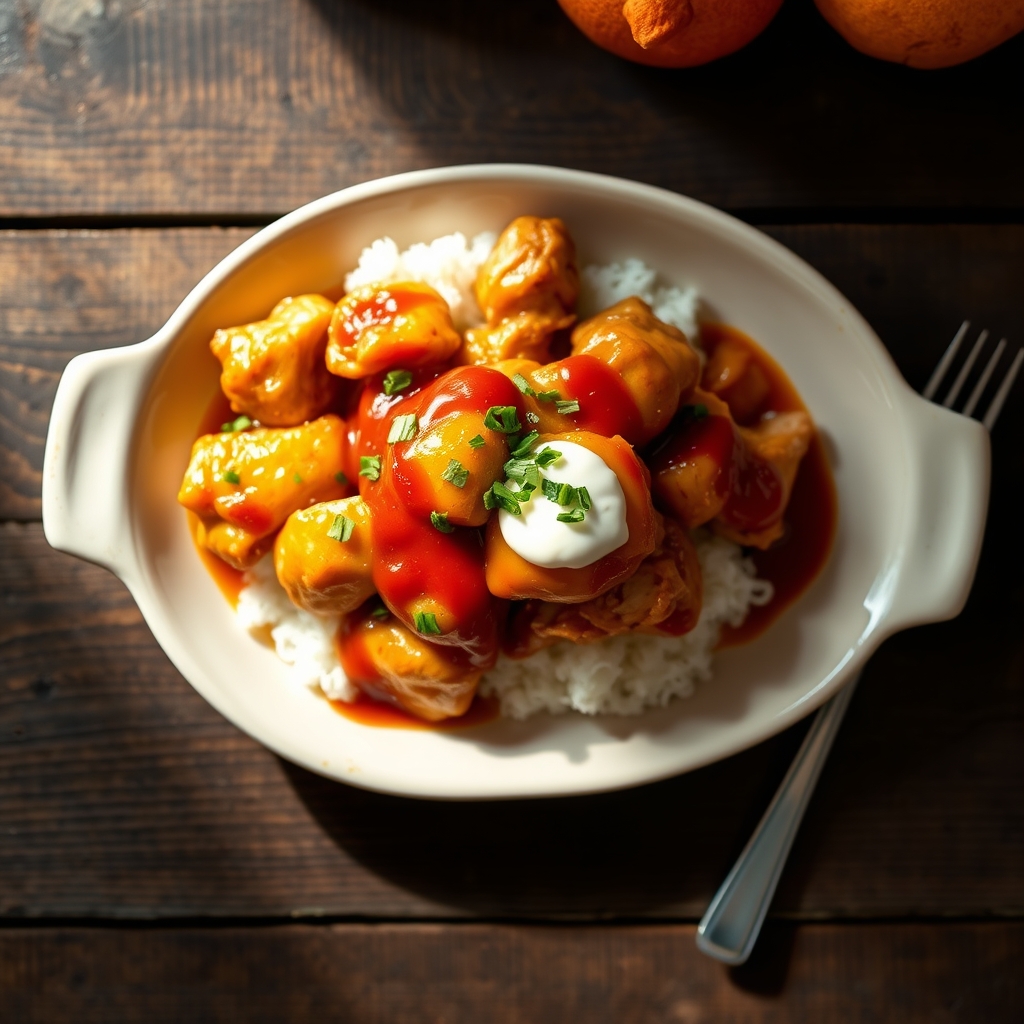 New Orleans Orange Chicken