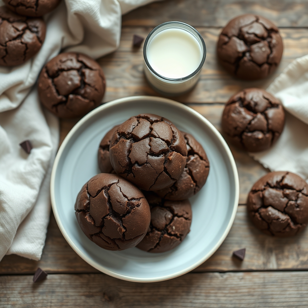 No Bake Chocolate Cookies