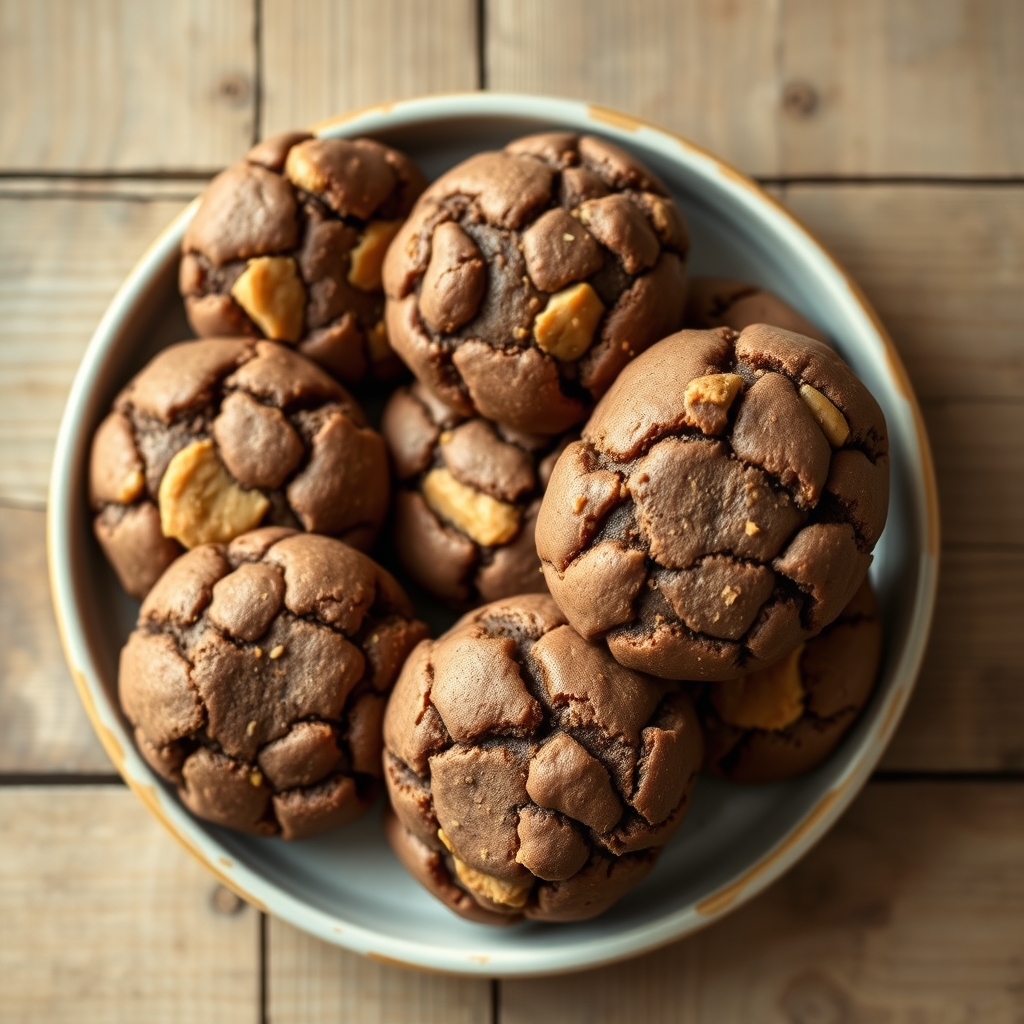 No-Bake Chocolate Peanut Butter Cookies