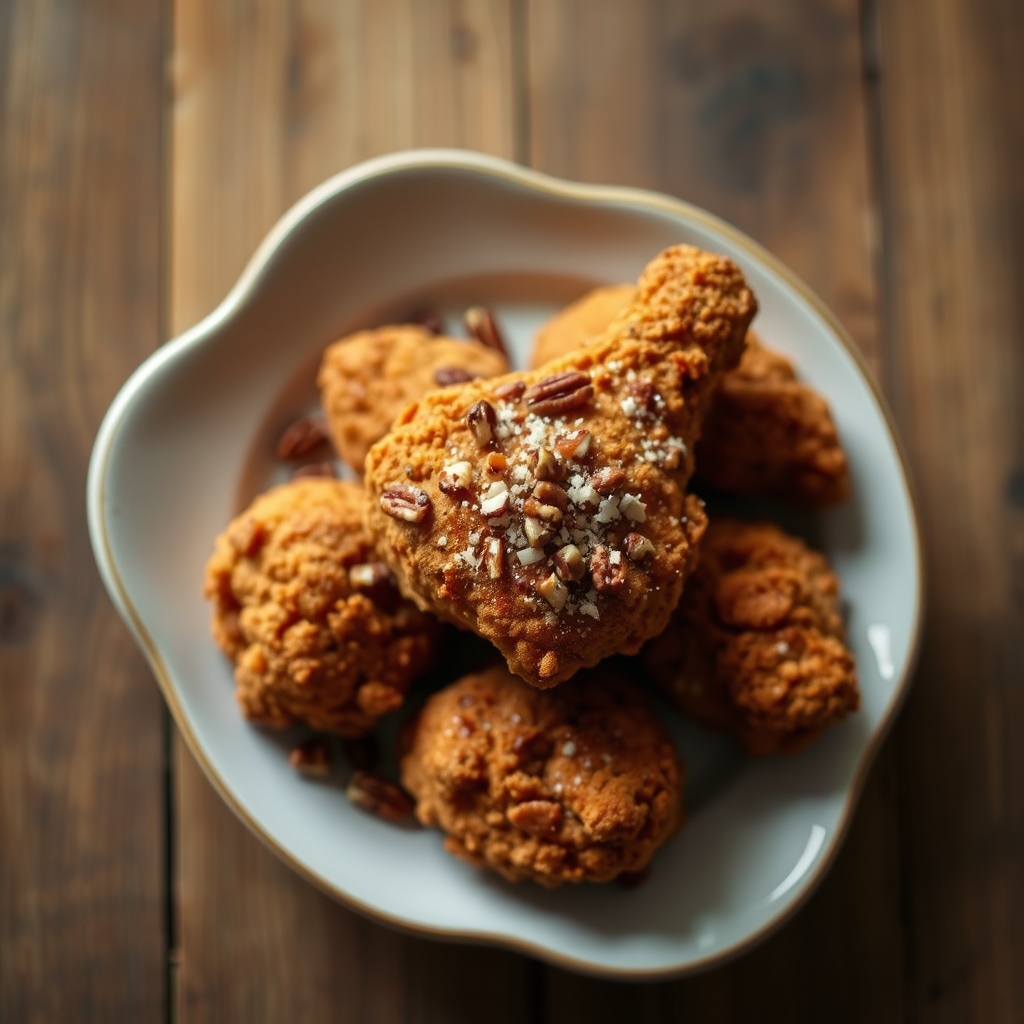 Nutty Oven Fried Chicken