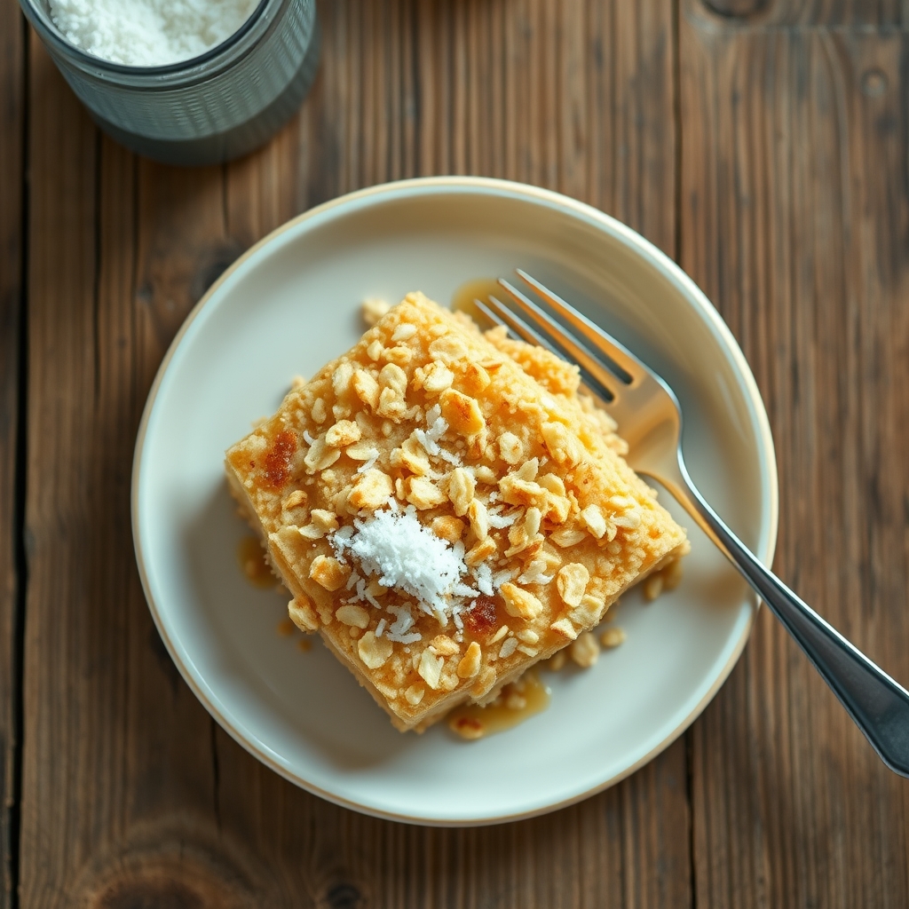 Oatmeal Cake Topping