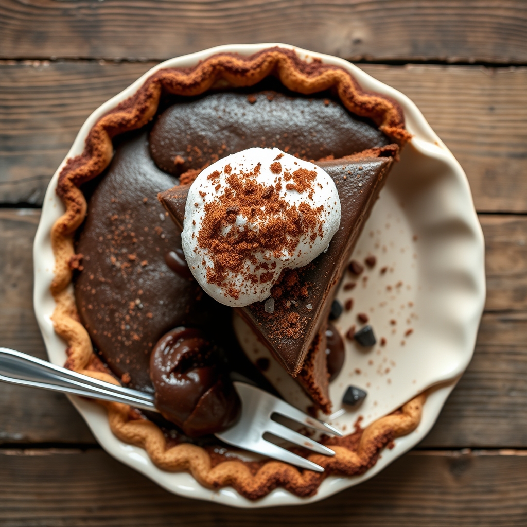 Old Fashioned Chocolate Pie