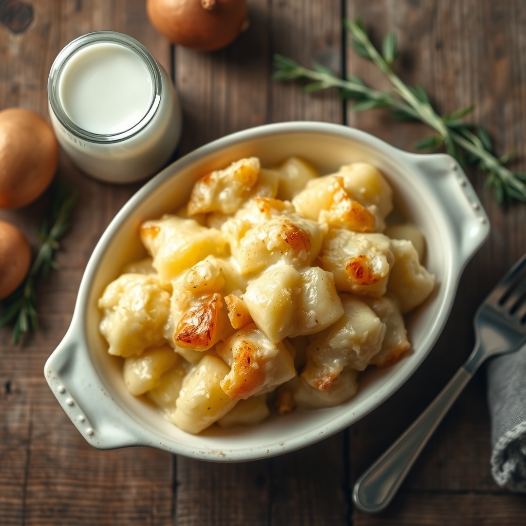Old-Fashioned Scalloped Potatoes