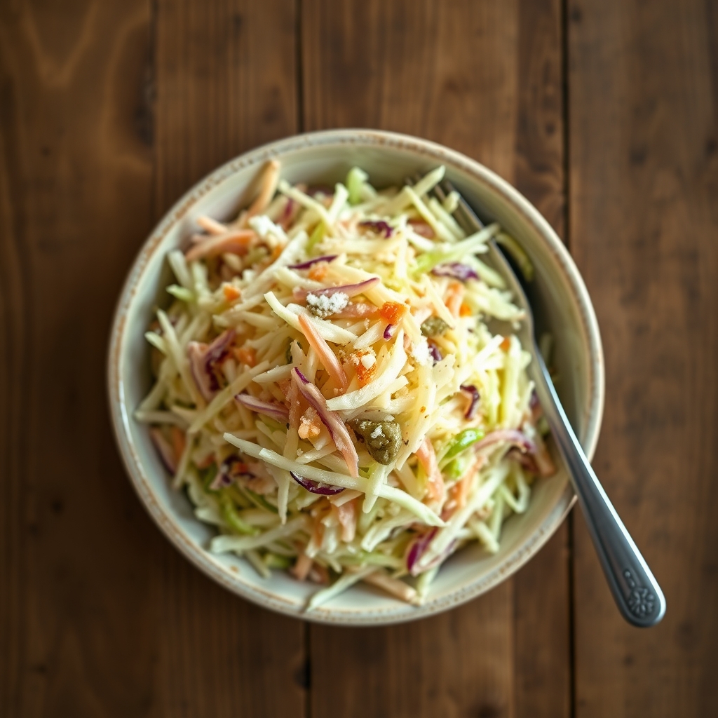 Old-Fashioned Sweet-Sour Cole Slaw