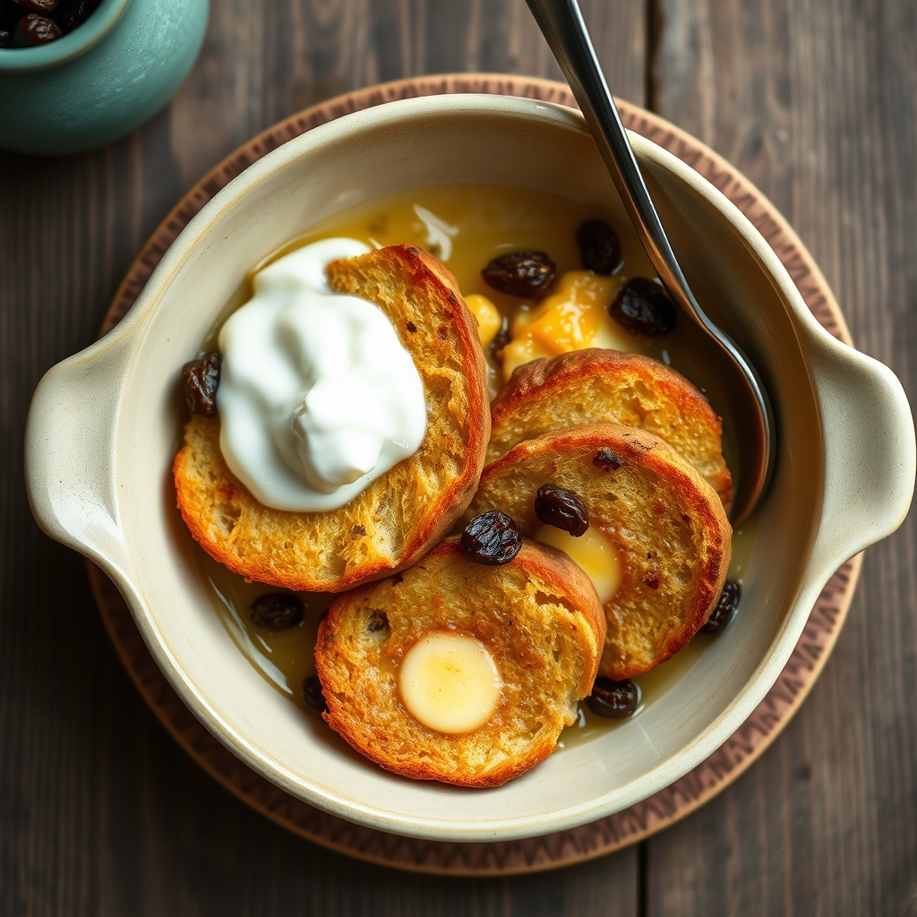 Old-Time Bread Pudding