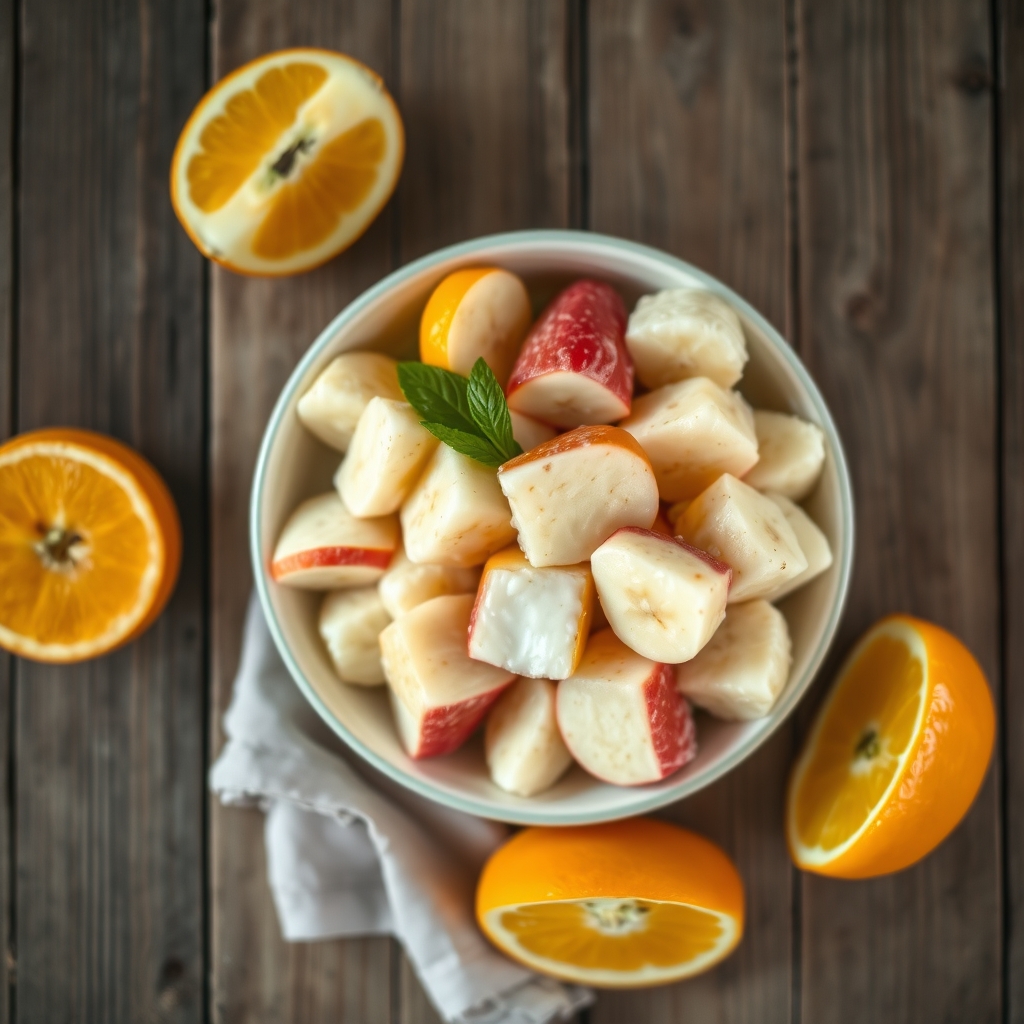 Orange Cream Fruit Salad