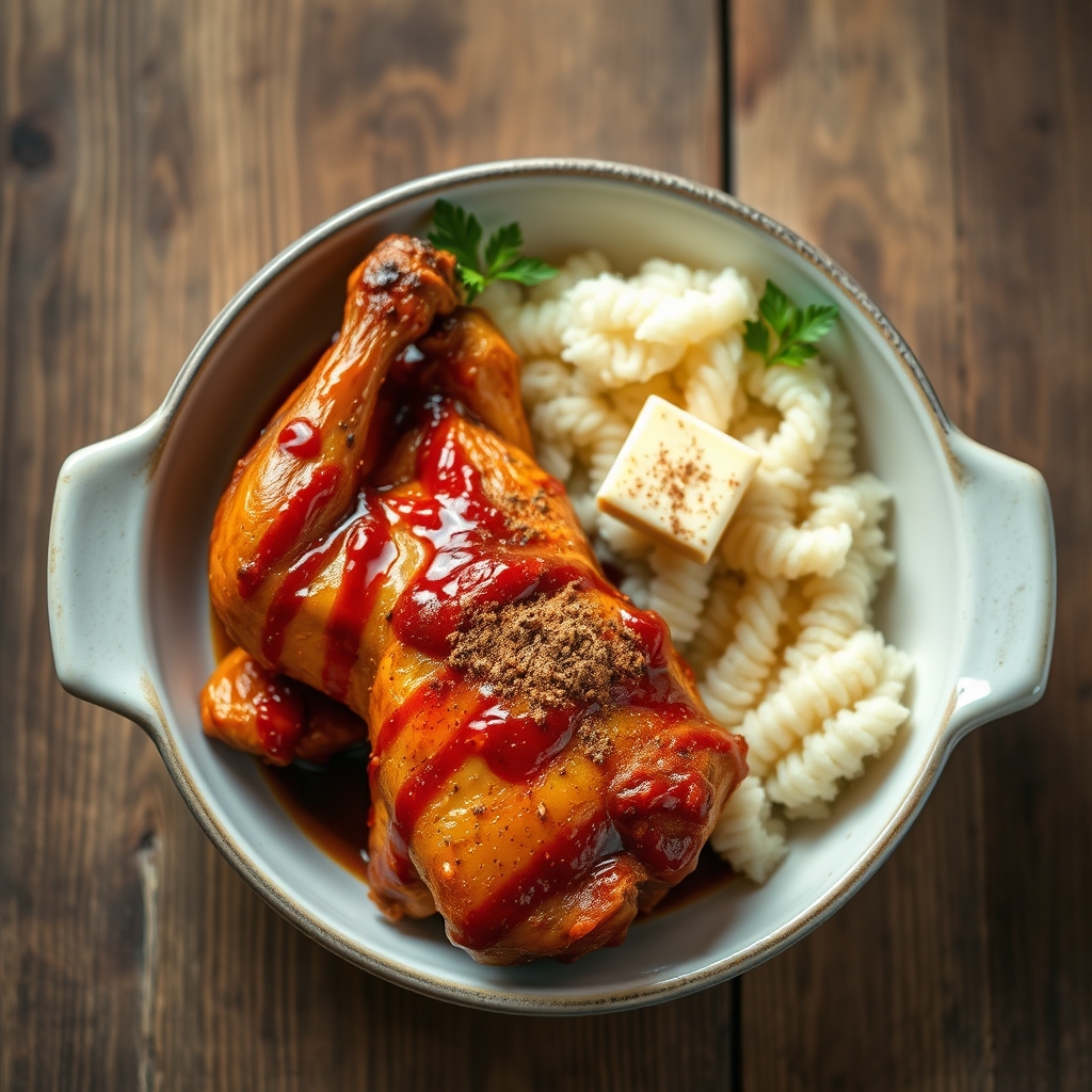 Oven Baked Barbecue Chicken