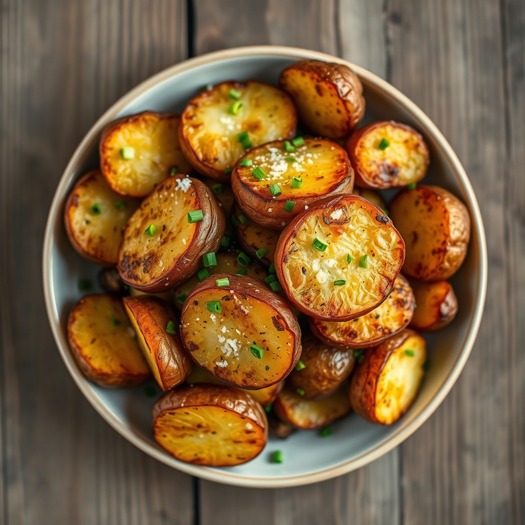 Oven Crisped New Potatoes