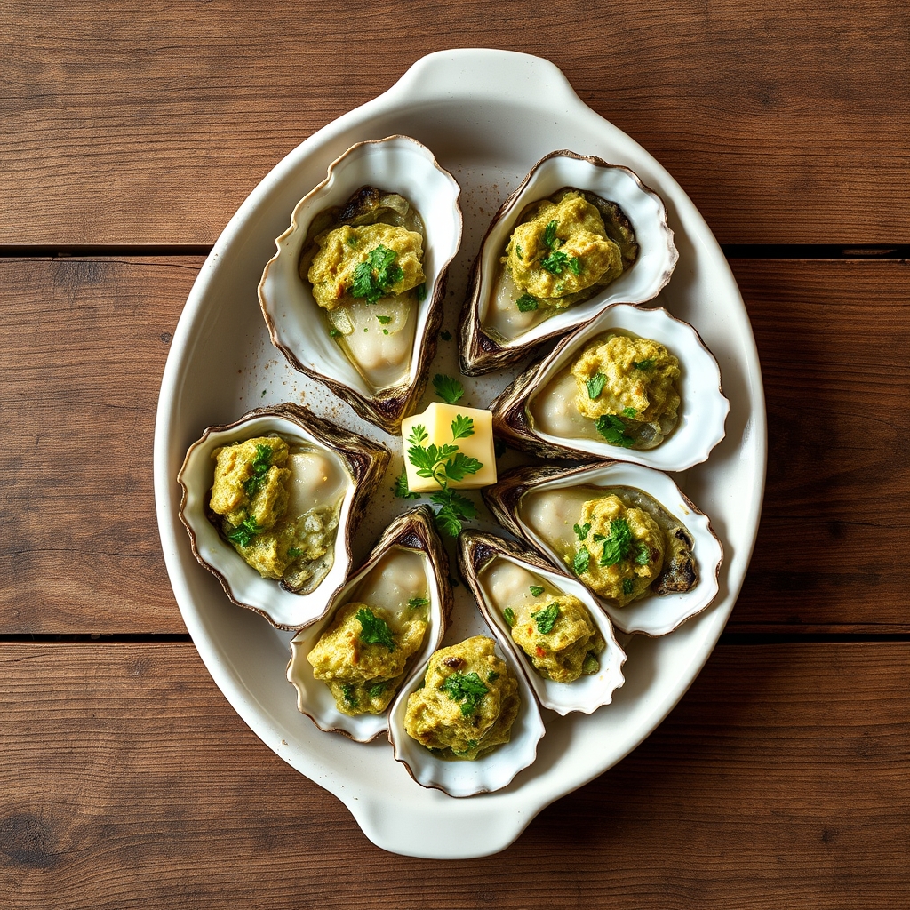 Oysters Rockefeller