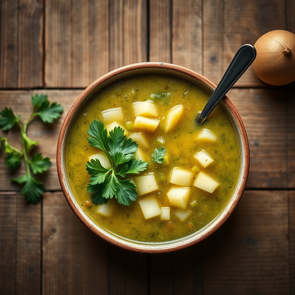 Parsley Soup(Serves 6)