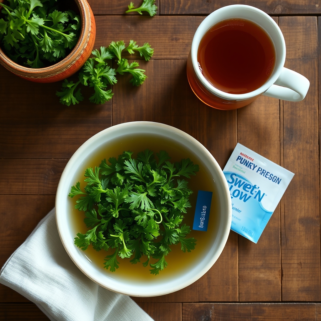 Parsley Tea(A Natural Dietary Diuretic And Good Too!)
