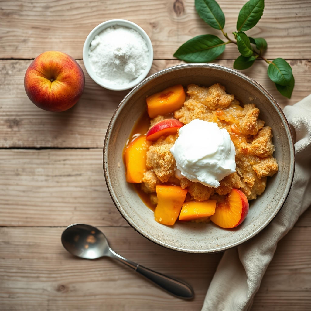 Peach Cobbler