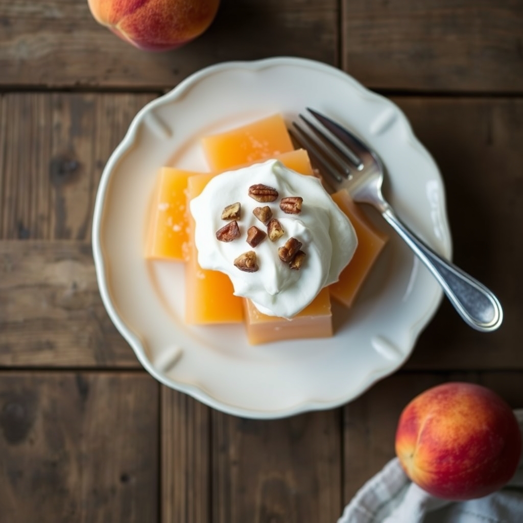 Peach Or Apricot Jello Salad