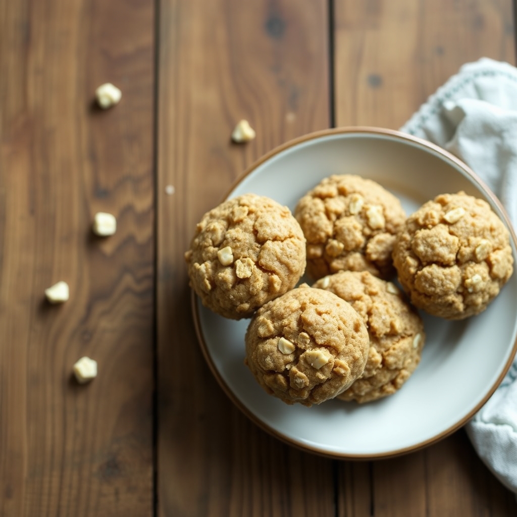 Peanut Butter Oat Cookies