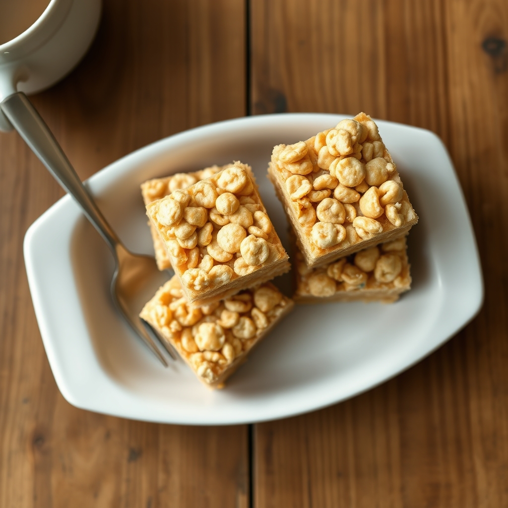 Peanut Butter Rice Krispie Bars