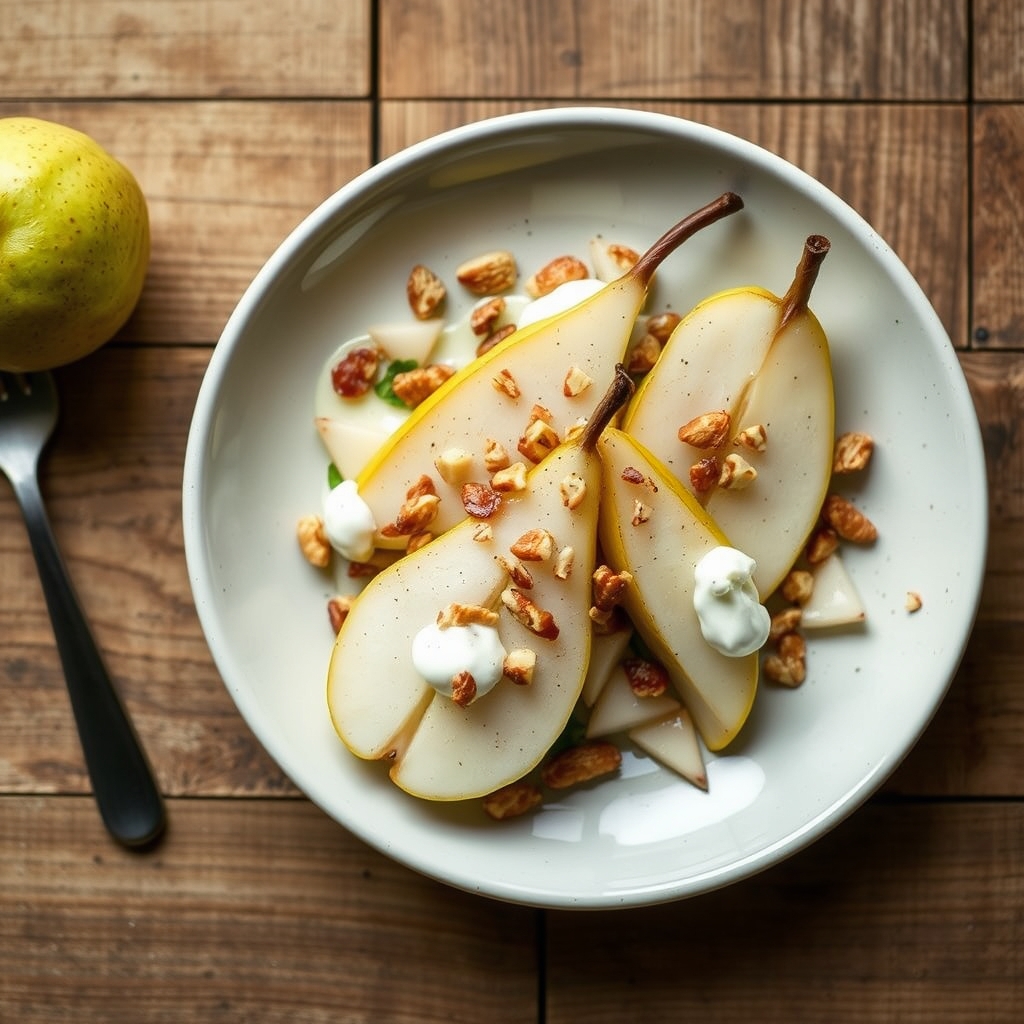 Pear Half Salad