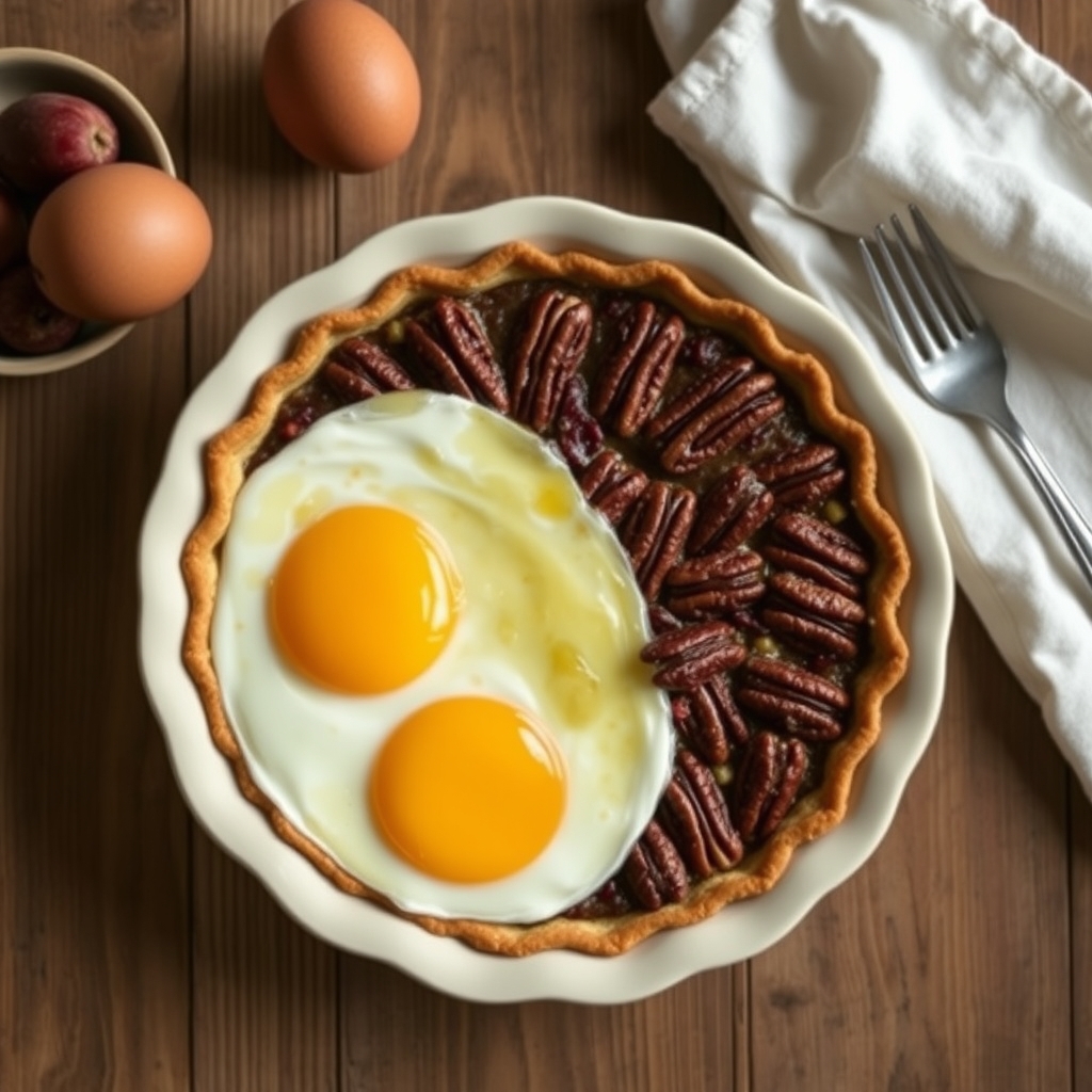 Pecan Cranberry Pie