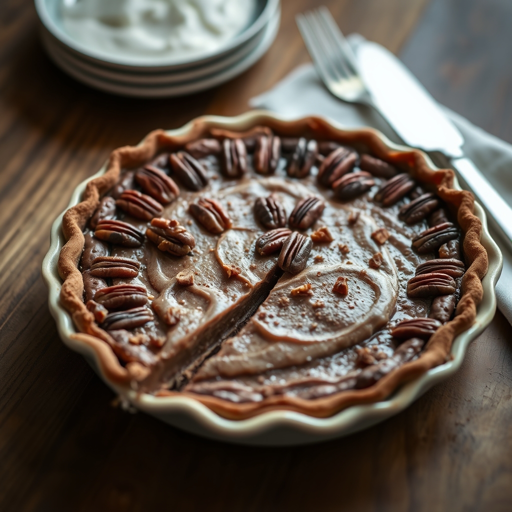 Pecan Fudge Pie