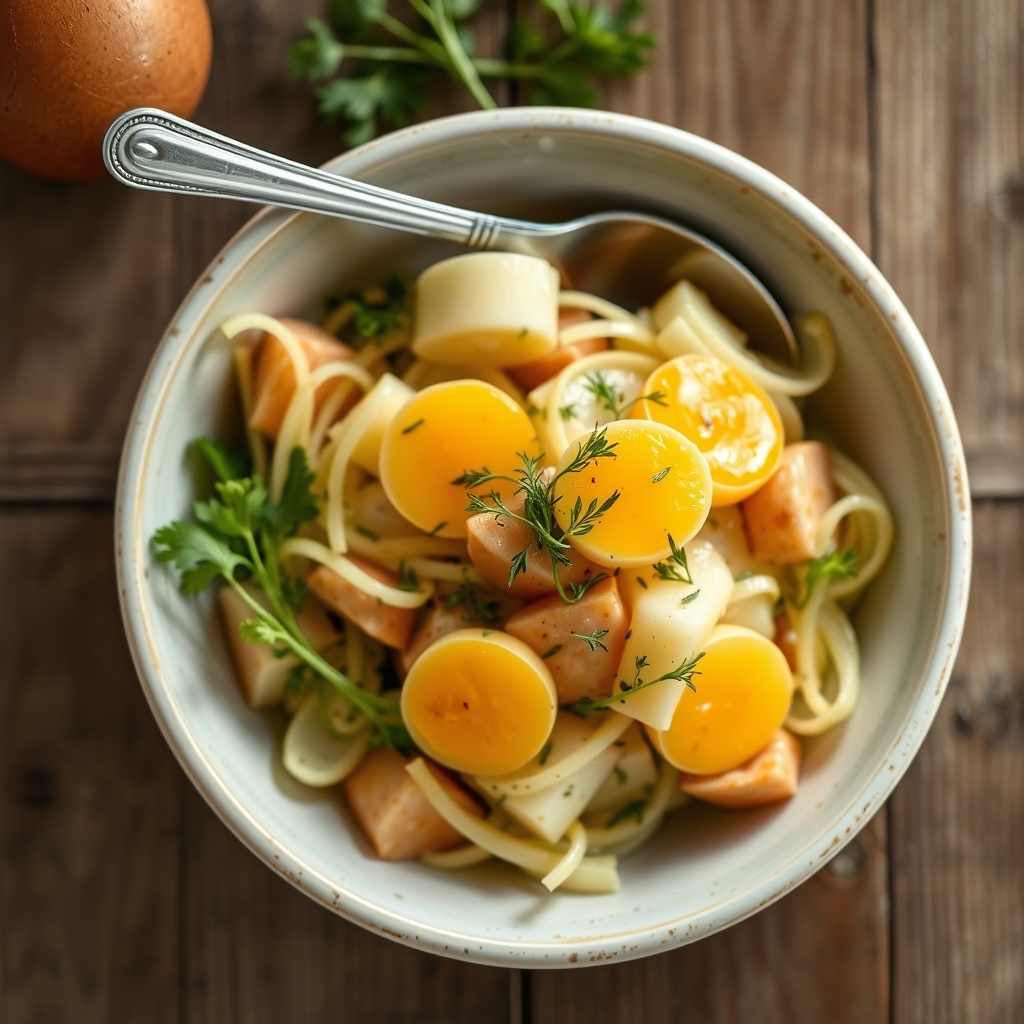 Pennsylvania Dutch Hot Salad Or Dandelion Dressing