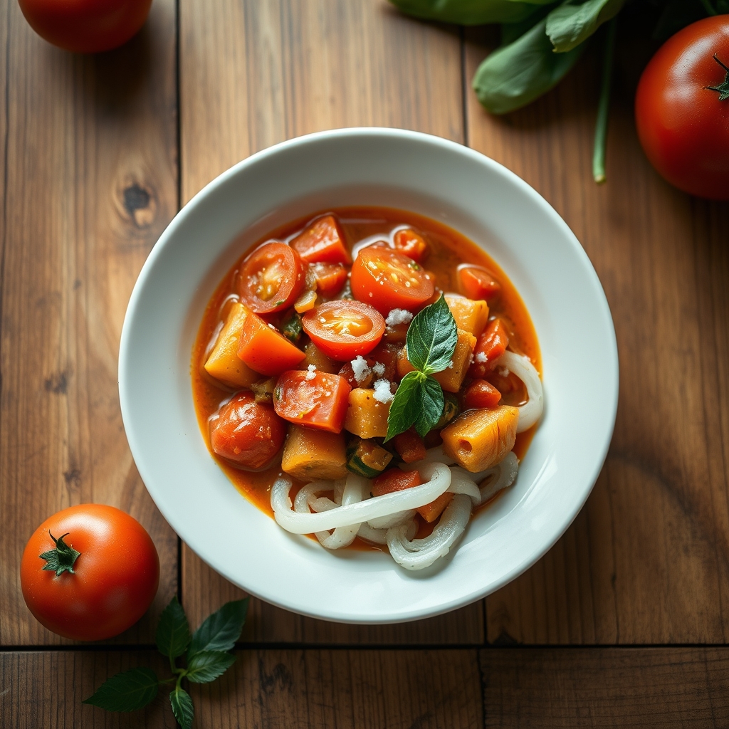 Pepper, Tomato And Onion Stew