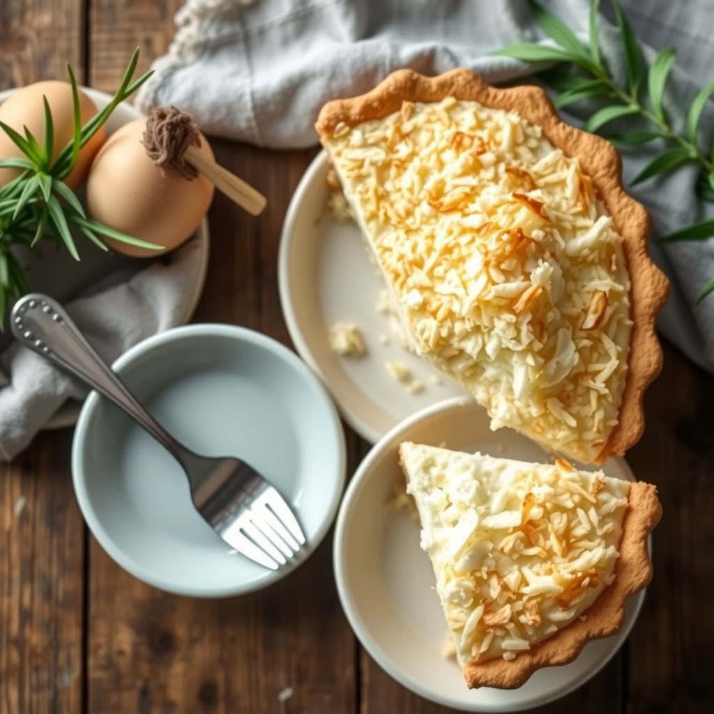 Picnic Coconut Pie