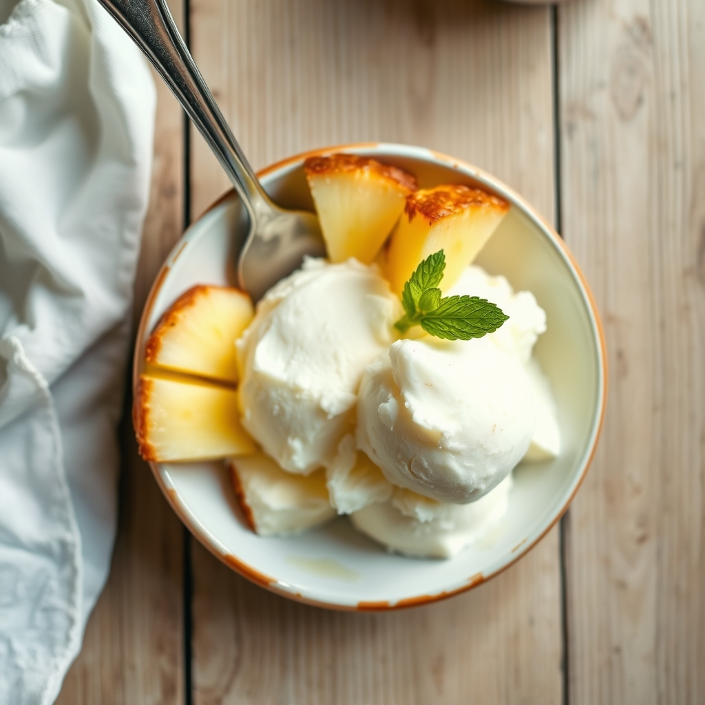 Pina Colada Sherbet
