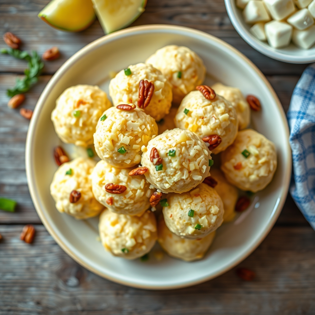 Pineapple Cheese Balls