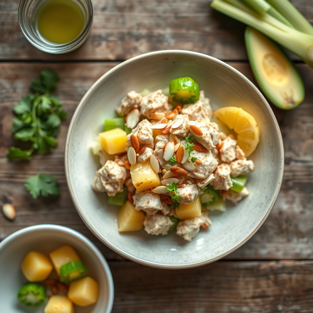 Pineapple Chicken Salad