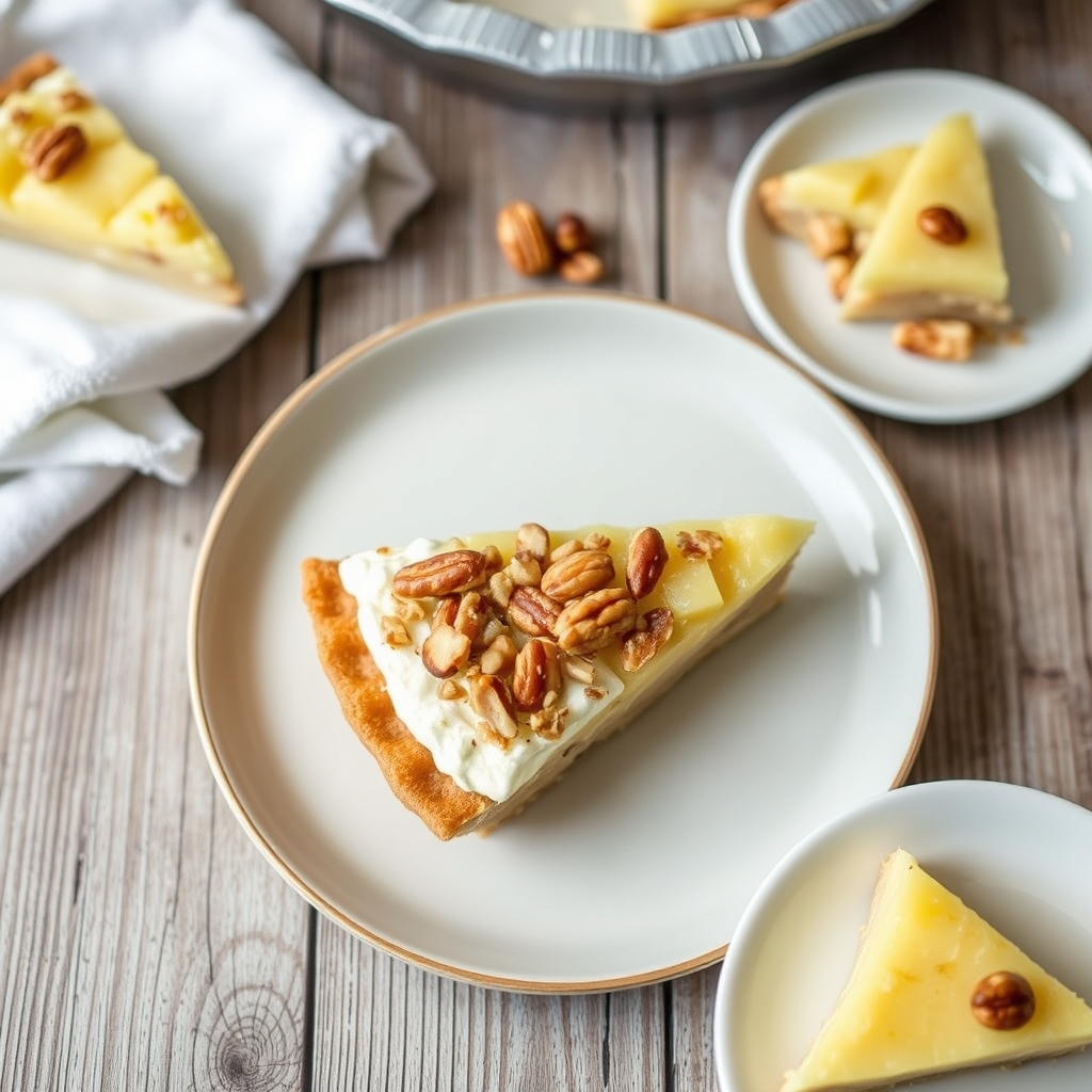 Pineapple Nut Pie