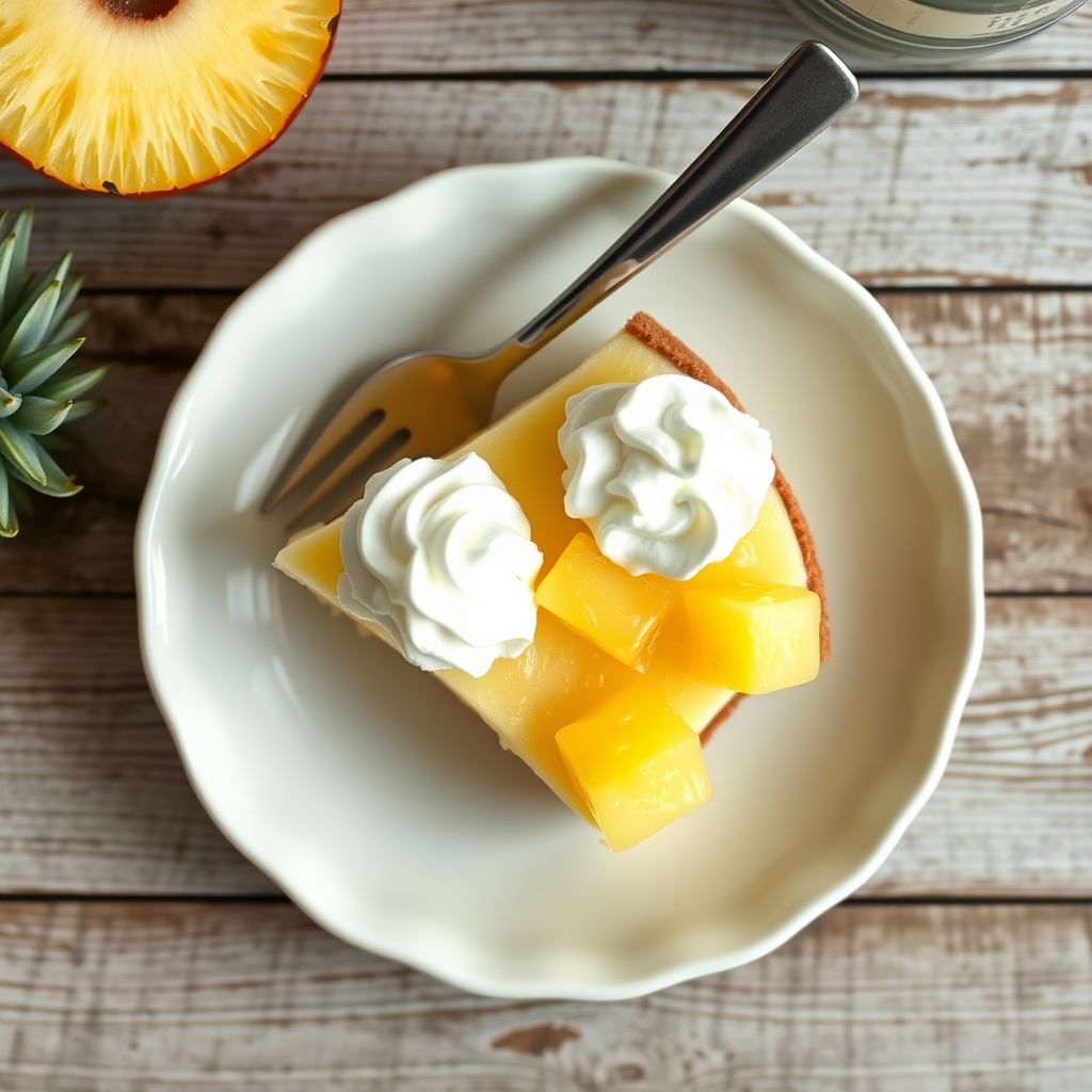 Pineapple Parfait Pie