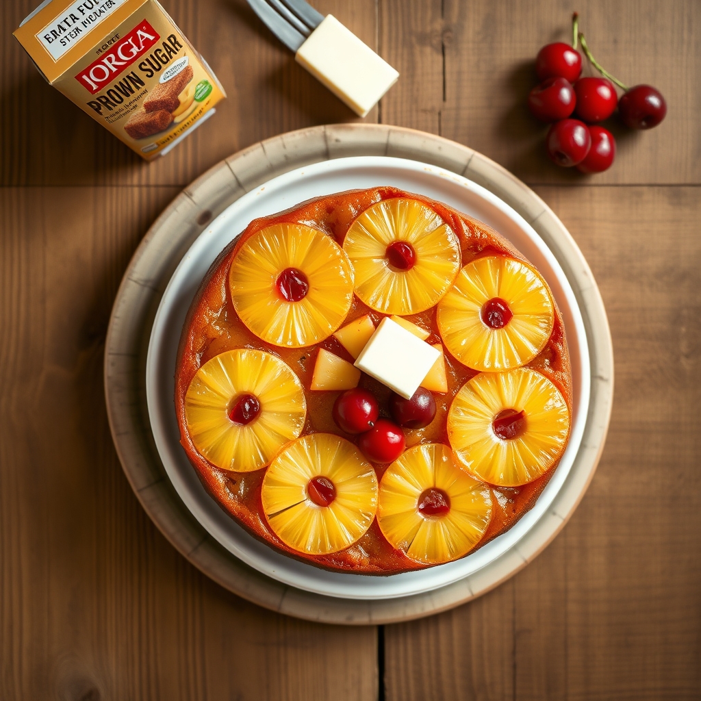 Pineapple Upside-Down Cake